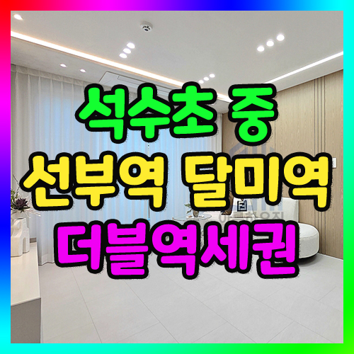 선부동신축빌라 안산 선부역8분 더블역세권 2억대 3룸빌라 분양